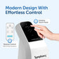 Symphony Surround-i Bladeless Tower Fan for Room | High-Speed with Swivel Action, Touchscreen Control Panel & Remote | 1 Year Warranty | White