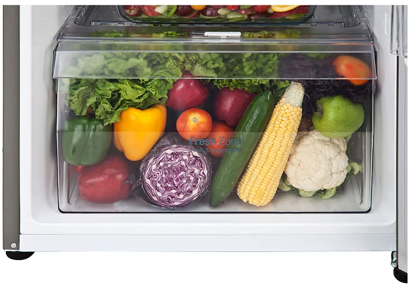 LG GL-N292DDSY 260 L 2 Star Inverter Frost-Free Double Door Refrigerator ( Dazzle Steel )