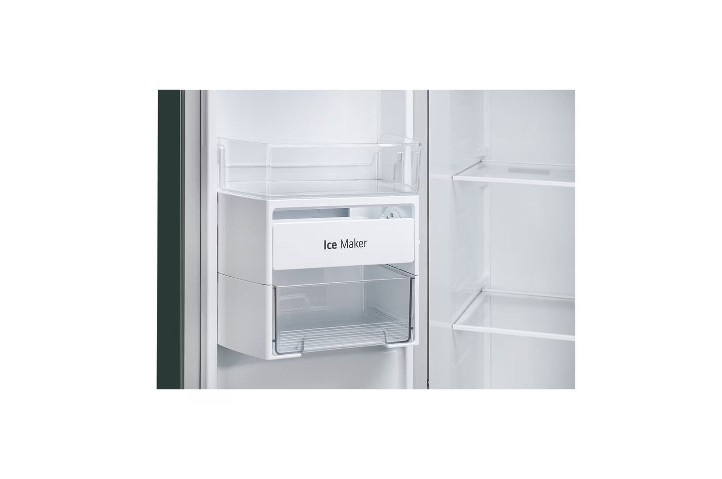 LG GL-B257EET3 650L Side-By-Side Refrigerator with Door Cooling+™, WiFi Convertible, Smart Diagnosis