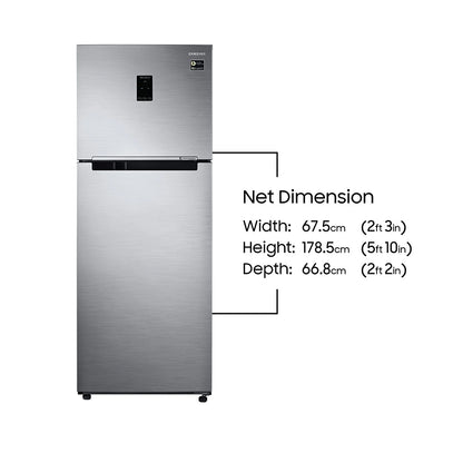 Samsung RT42C5532S8 415 Litre 2 Star Frost Free Double Door Refrigerator