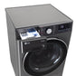 LG FHD1107SWM 11 Kg / 7 Kg AI Direct Drive Washer Dryer (Front Load, Steam, TurboWash, Wi-Fi, Middle Black) – Fully Automatic