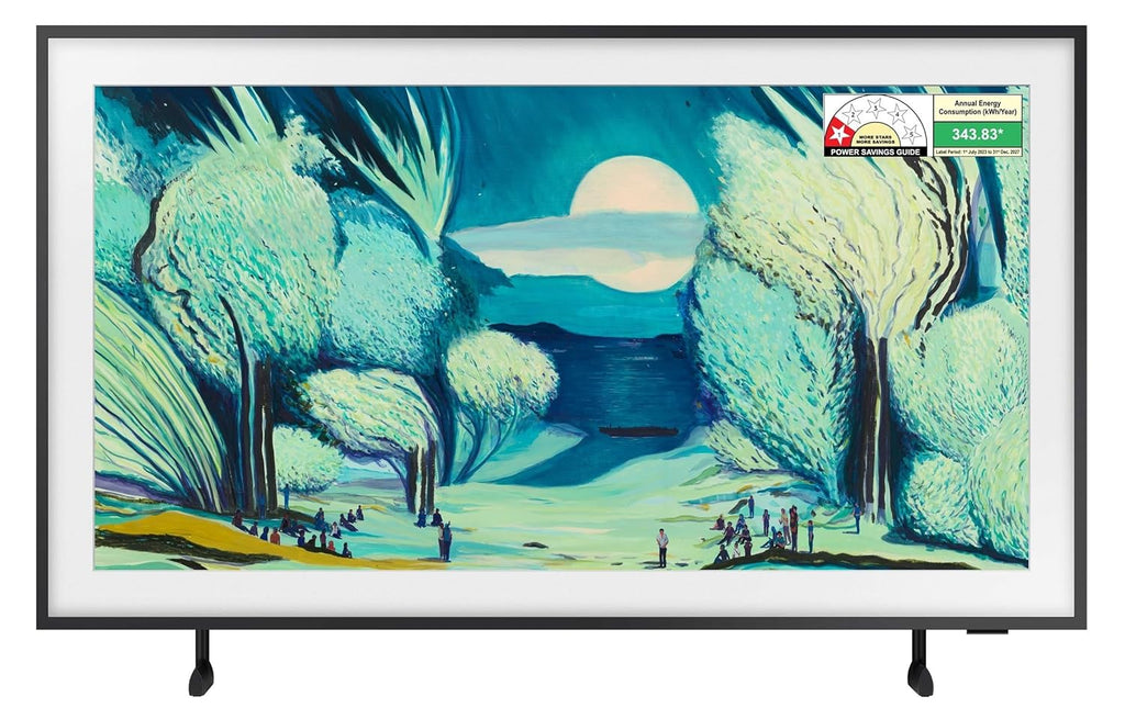 Samsung QA65LS03FAULXL The Frame 65 Inch QLED 4K Ultra HD Smart TV | Matte Display, Art Mode, Dolby Atmos, Quantum Processor