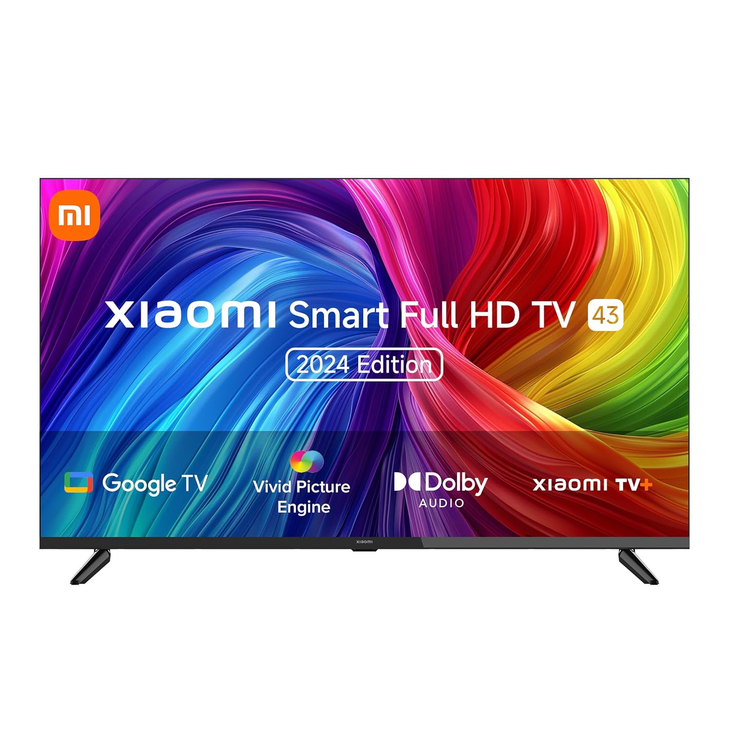 MI L43MA-AFIN 108 cm (43 inches) A Series Full HD Smart Google LED TV  (Black)