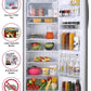 LG GL-B281BPZX 261 L 3 Star Inverter Direct Cool Single Door Refrigerator( Shiny Steel, Fast Ice Making , Gross Volume 270 L)