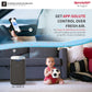 SHARP FX-J80M-H Wi-Fi Air Purifier – Plasmacluster Technology, HEPA H14 Filter, Carbon Filter, Covers 680 Sq. Ft., Portable & Sleep Mode
