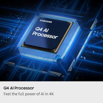 Samsung 65 Inch QLED 4K Smart TV QA65Q8FAAULXL | Q4 AI Processor | Quantum HDR+ | AirSlim Design | SolarCell Remote