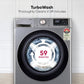 LG FHP1410Z7P 10 Kg 5 Star Ai Direct Drive Wi-Fi Inverter Fully Front Load Automatic Front-Loading Washing Machine  Turbowash & Steam For Hygiene Wash, Platinum)