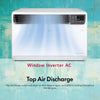 LG UW-Q18WWXA 1.5 Ton 3 Star Smart Wi-Fi Window AC | DUAL Inverter, Convertible 4-in-1, HD Filter, Copper, R32