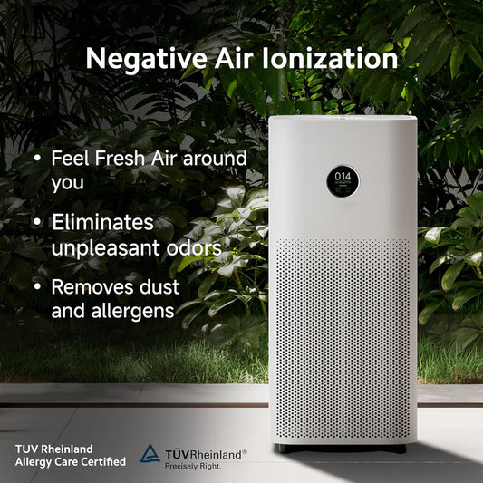 Xiaomi Smart Air Purifier 4 | True HEPA Filter &amp; Negative Ionizer | 400 m³/h CADR | Covers 516 Sq. Ft. | Alexa &amp; App Control | Suraj Electronics