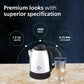 Philips HD9373/00 1.5 L Stainless Steel Electric Kettle (Black) | 1500 W | Triple Auto Cut-Off | SS-304 Rust-Proof Body | Suraj Electronics Delhi NCR