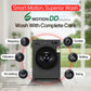LG FHB1208Z2M 8KG Front Load Washing Machine, Inverter Direct Drive, Middle Black