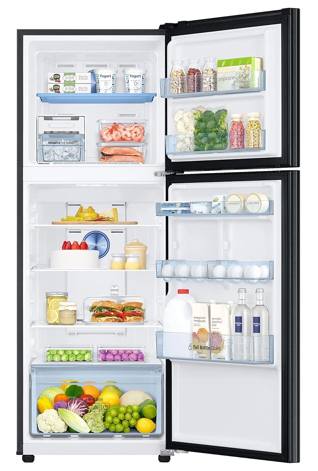 Samsung RT37C4521S8/HL 322 L 1 Star Convertible 5In1, Digital Inverter Frost Free Double Door Refrigerator ( Silver, Elegant Inox)