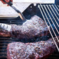 Napoleon 2-Piece BBQ Tool Set | Stainless Steel Tongs & Spatula | Heat-Resistant Handles | Locking Mechanism | Dishwasher Safe | Outdoor Grilling Accessorie
