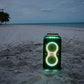JBL PartyBox Club 120 Wireless Bluetooth Party Speaker (160W, AI Sound Boost, Futuristic Light Show, 12H Playtime, Auracast, Mic & Guitar Input, Splashproof, Black)