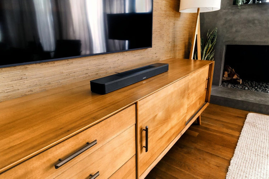 Bose 892079-5100 Smart Soundbar | Dolby Atmos | Wi-Fi | Bluetooth | TrueSpace Sound | AI Dialogue Enhancement | Black
