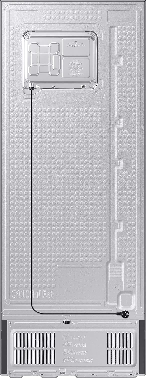 Samsung RT51CB662A22TL 465 L, Bespoke Optimal Fresh+, Digital Inverter, Frost Free Double Door WiFi Embedded Refrigerator ( Clean Black Glass)