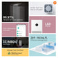 Xiaomi Smart Air Purifier 4 Lite | True HEPA Filter | 360° Air Intake | Covers 462 Sq. Ft. | App, Alexa &amp; Google Control | Suraj Electronics