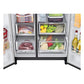 LG GL-X257AMC3 630 L Inverter Side-by-Side Refrigerator (2025 Model, InstaView Door-in-Door, Wi-Fi Enabled, Black, Water & Ice Dispenser, Hygiene Fresh+)
