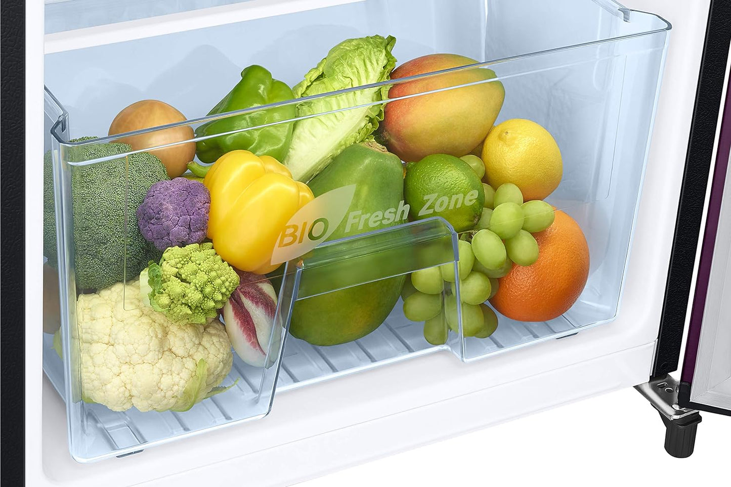 Samsung RR24C2723CR/NL 223L 3 Star Inverter Direct-Cool Single Door Refrigerator Appliance (Camellia Purple)