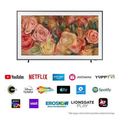 Samsung The Frame Series QA75LS03FAUXXL 75 Inch QLED 4K TV | Matte Display | Art Mode | Dolby Atmos | Alexa Built-in
