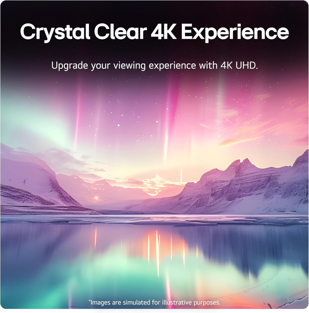 LG 43UT73006LA 43 Inch 4K UHD Smart LED TV (Ashed Blue) with α5 AI Processor Gen7, HDR10 Pro, FILMMAKER Mode, Alexa Built-In, Game Optimiser & webOS