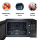 Samsung MC28A5013AK/TL 28L Convection Microwave Oven (Black) – Curd Making, Grill, Auto Cook, Ceramic Enamel Cavity