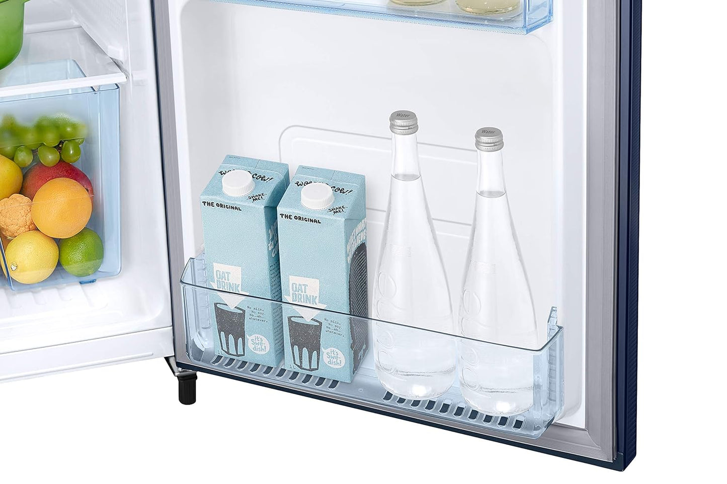 Samsung RR24C2723CU/NL 223L 3 Star Inverter Single Door Refrigerator (Camellia Blue) | Digital Inverter, Solar Compatible, Toughened Glass Shelves