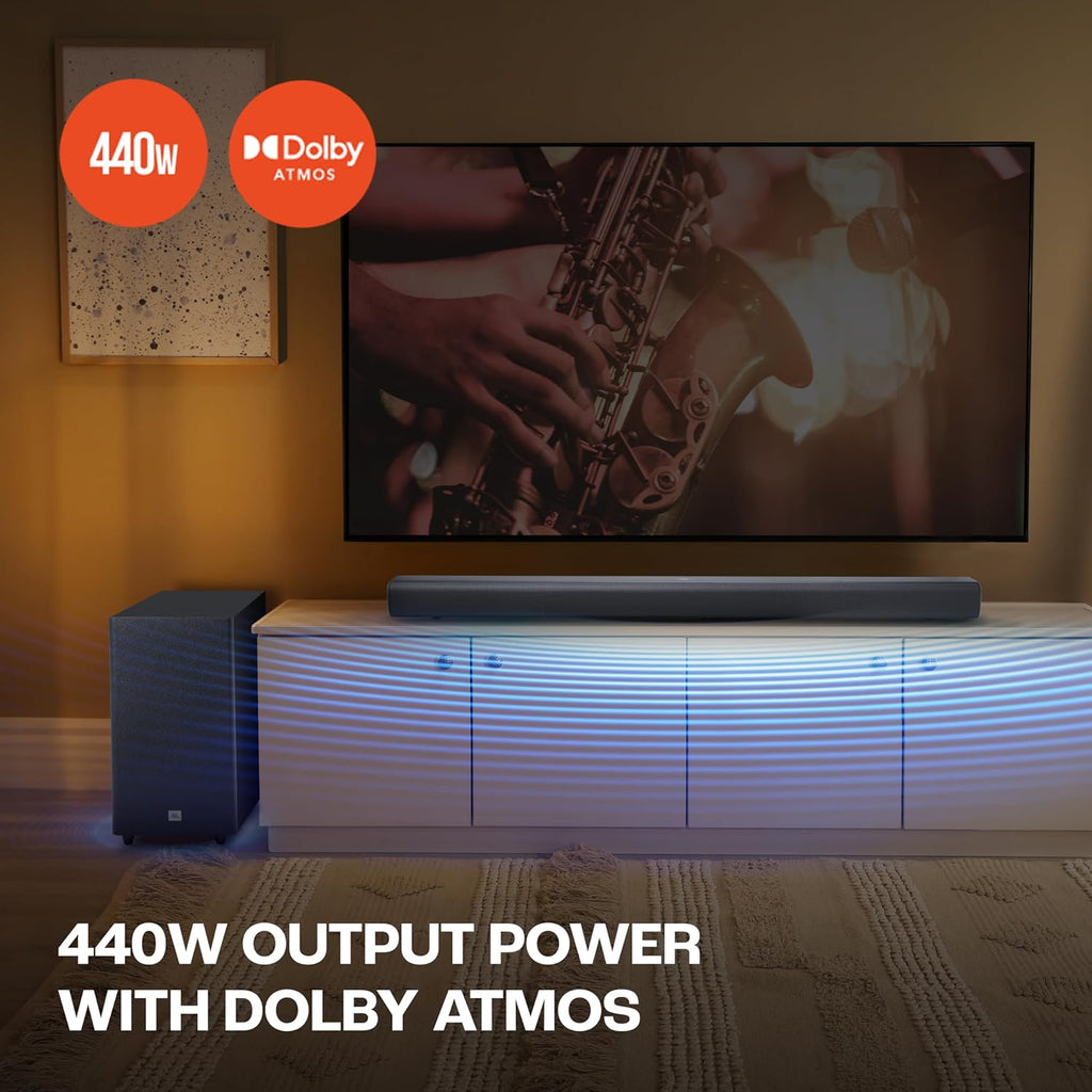 JBL Sound Bar SB590 With Wireless Woofer 440 Watts
