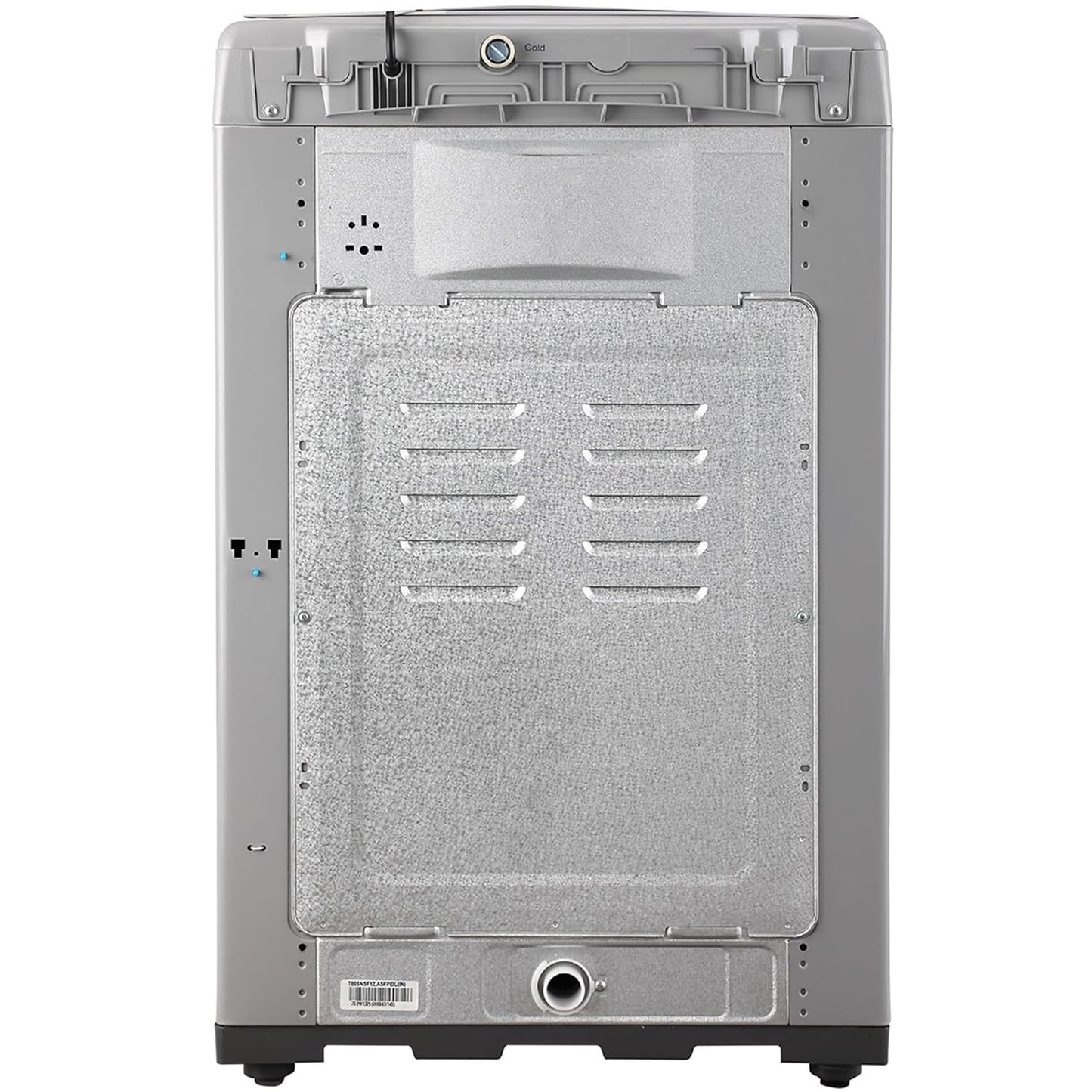 LG T80SPSF1Z 8 Kg 5 Star Smart Inverter TurboDrum Fully Automatic Top Loading Washing Machine ( Punch + 3, Middle Free Silver)