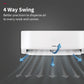 Hitachi RAS.B318PCAIBA1 1.5 Ton 3 Star Split AC (Senpai Series, Fixed Speed, Long Air Throw, 100% Copper, R32, White)