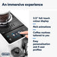 De’Longhi Rivelia EXAM440.55.W | Fully Automatic Coffee Machine | Bean-to-Cup | LatteCrema Hot | 3.5” Touch Display |White Suraj Electronics Delhi NCR