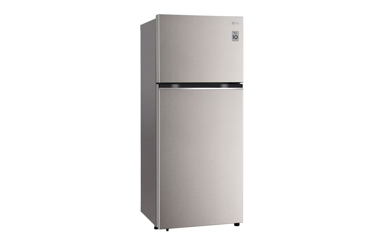 LG GL-S342SUSY 322L Double Door Refrigerator, Smart Inverter Compressor, Convertible Multi Air Flow , Urban Steel, 2 Star