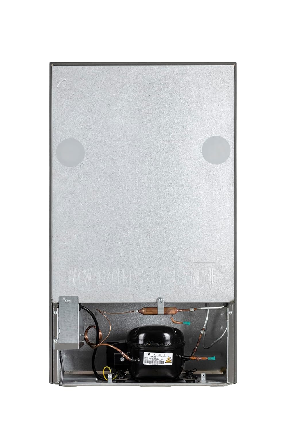 LG GL-M131RDSB 90L, 1 Star, Direct Cool Single Door Mini Refrigerator with Door basket, Chiller Tray, Freezer Section - Compact Size - Ideal for Home, Office and Dorm Rooms ( Dazzle Steel)