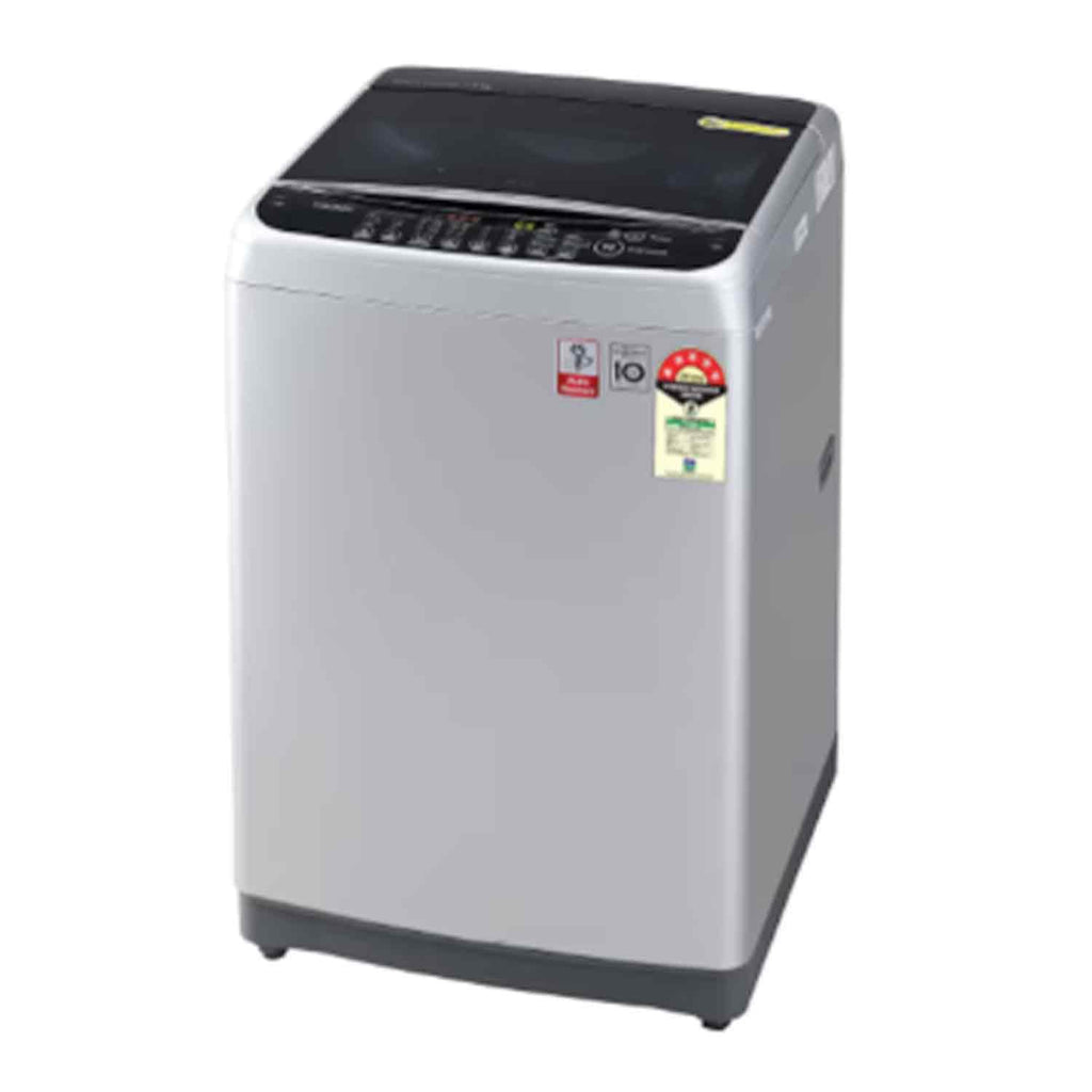 LG T70AJSF1Z 7 Kg 5 Star Inverter Fully Automatic Top Load Washing Machine with TurboDrum & Jet Spray+ (Middle Free Silver)