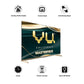 Vu 55 MASTERPIECE  With 3 years Brand Warranty (55 inches) Masterpiece Frame Series 4K QLED TV (Armani Gold)