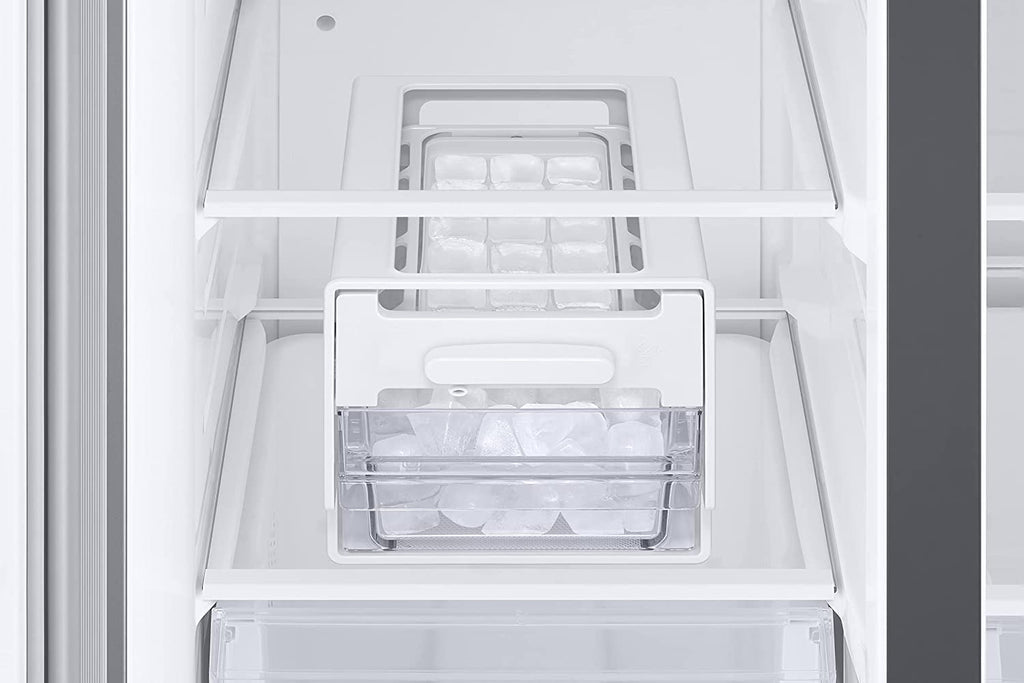 Samsung RS76CG8113SLHL 653L Wi-Fi Enabled Side-by-Side Refrigerator | SmartThings AI | Convertible 5-in-1 | Twin Cooling Plus | Digital Inverter Compressor | EZ Clean Steel | 3 Star | 20-Year Warranty