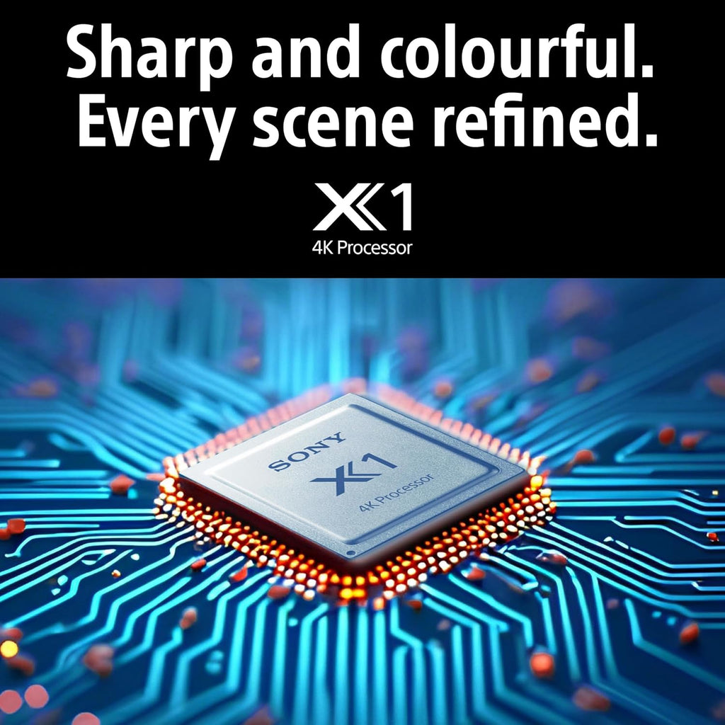 Sony K-55S25M2 139 cm (55 inches) BRAVIA 2M2 Series 4K Ultra HD Smart LED Google TV