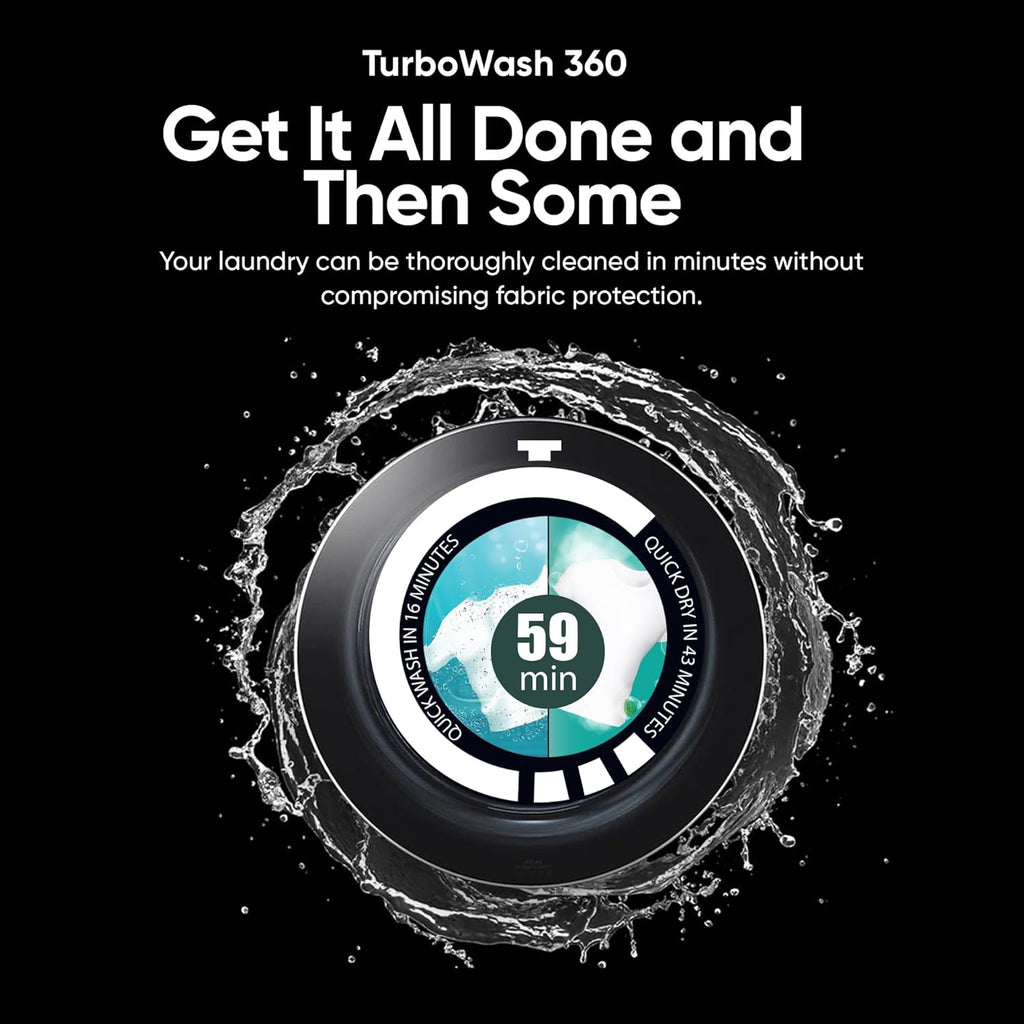 LG FWT1310BG WashTower 13 Kg/10 Kg Washer Dryer Combo | AI Direct Drive, Dual Inverter Heat Pump, Wi-Fi Enabled, Steam+, Central Control Panel | Natural Beige & Green