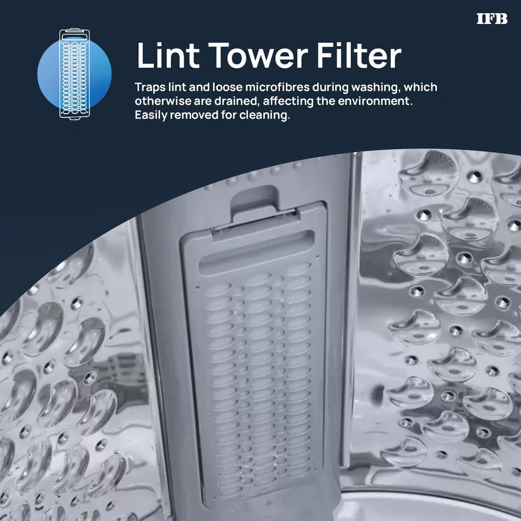 IFB TL121BL4SN 12 Kg 5 Star AI Powered Fully Automatic Top Load Washing Machine (2025 Model, DeepClean®, PowerSteam®, Inbuilt Heater, Black VCM)