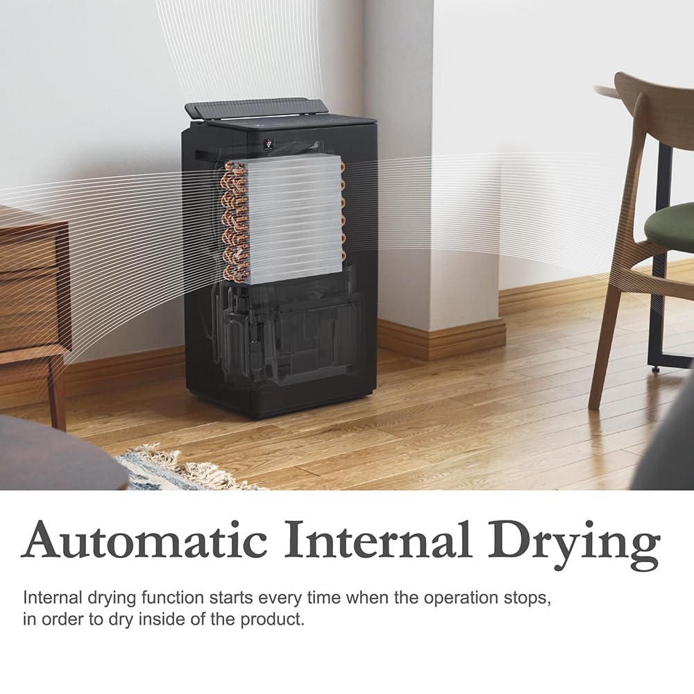 SHARP DW-T30FM-H Charcoal Gray 2-in-1 Dehumidifier with Air Purifier | 30L/Day | HEPA Filter | Plasmacluster Ion Tech | Suraj Electronics Delhi NCR