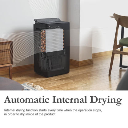 SHARP DW-T30FM-H Charcoal Gray 2-in-1 Dehumidifier with Air Purifier | 30L/Day | HEPA Filter | Plasmacluster Ion Tech | Suraj Electronics Delhi NCR