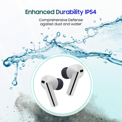 Samsung Galaxy Buds3 FE (Gray) with Galaxy AI | ANC | 360-Audio | IP54 | 11mm Dynamic Driver