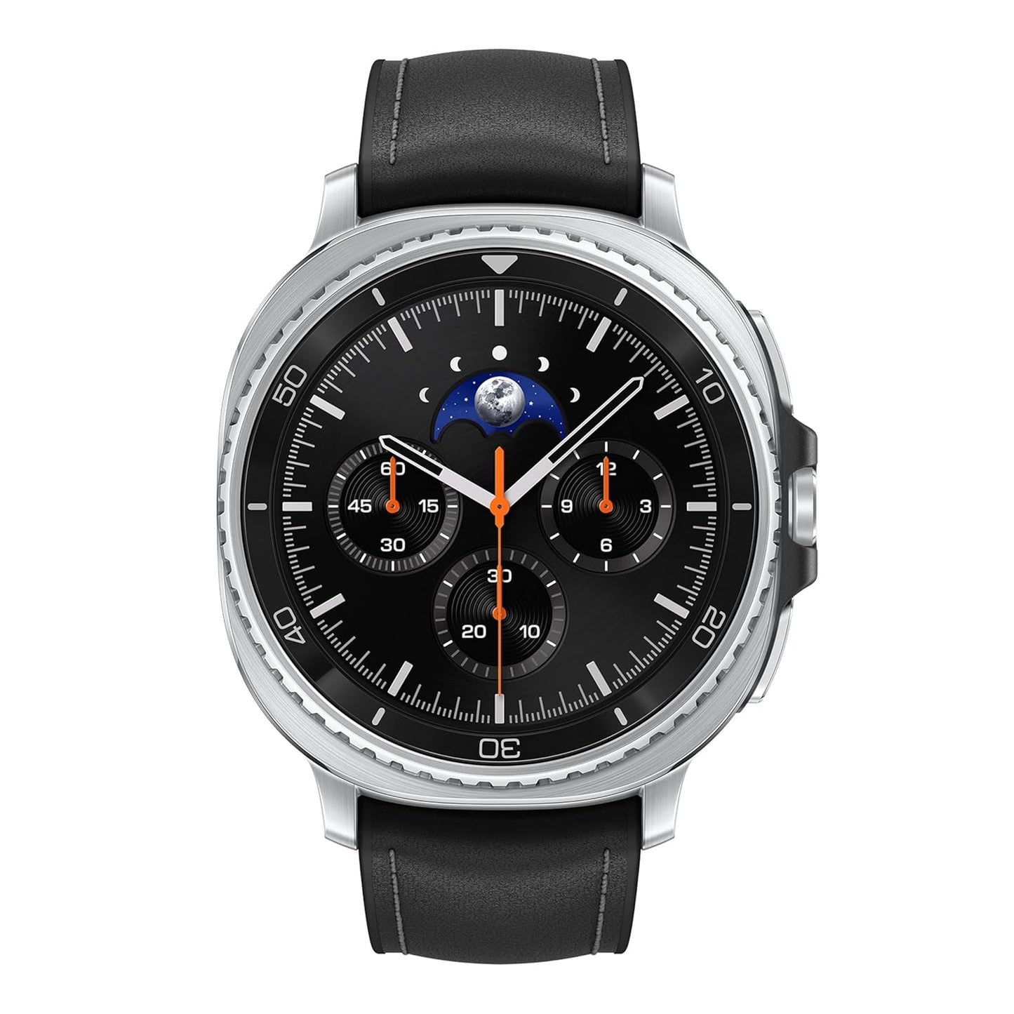 Samsung Galaxy Watch8 Classic (46mm Bluetooth, Black) with 3nm Processor | Dual GPS | Sapphire Glass & Stainless Steel | 5ATM & IP68 | BP, ECG, IHRN & Vascular Load Monitoring | Anti-oxidant Index