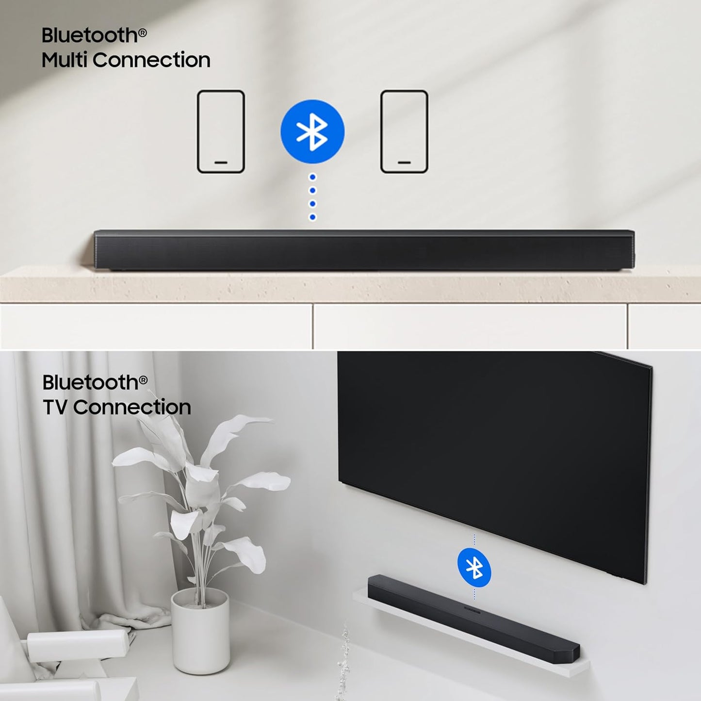 Samsung HW-B650F/XL 370W 3.1ch Soundbar | Dolby Audio | DTS Virtual:X | Q-Symphony | Wireless Subwoofer | HDMI ARC | Suraj Electronics Delhi NCR