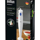 Braun MQ10.000PWH MultiQuick 1 Hand Blender | 450W Motor | Stainless Steel Blades | BPA-Free | Suraj Electronics Delhi NCR