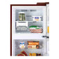 LG GL-S312SRWY 272L 2 Star Frost Free Double Door Refrigerator | Convertible Freezer | Smart Inverter Compressor | Auto Smart Connect | Red Waterlily | Made in India