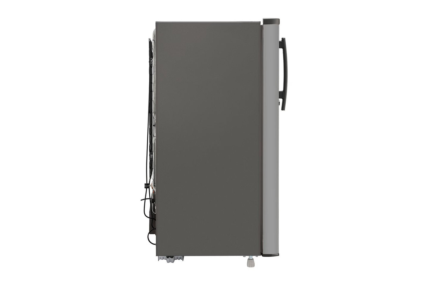 LG GL-B199ODGC 185 L Direct Cool Single Door Refrigerator | 2 Star Rating | Toughened Glass Shelves | Anti-Bacterial Gasket | Stabilizer Free | Dim Grey