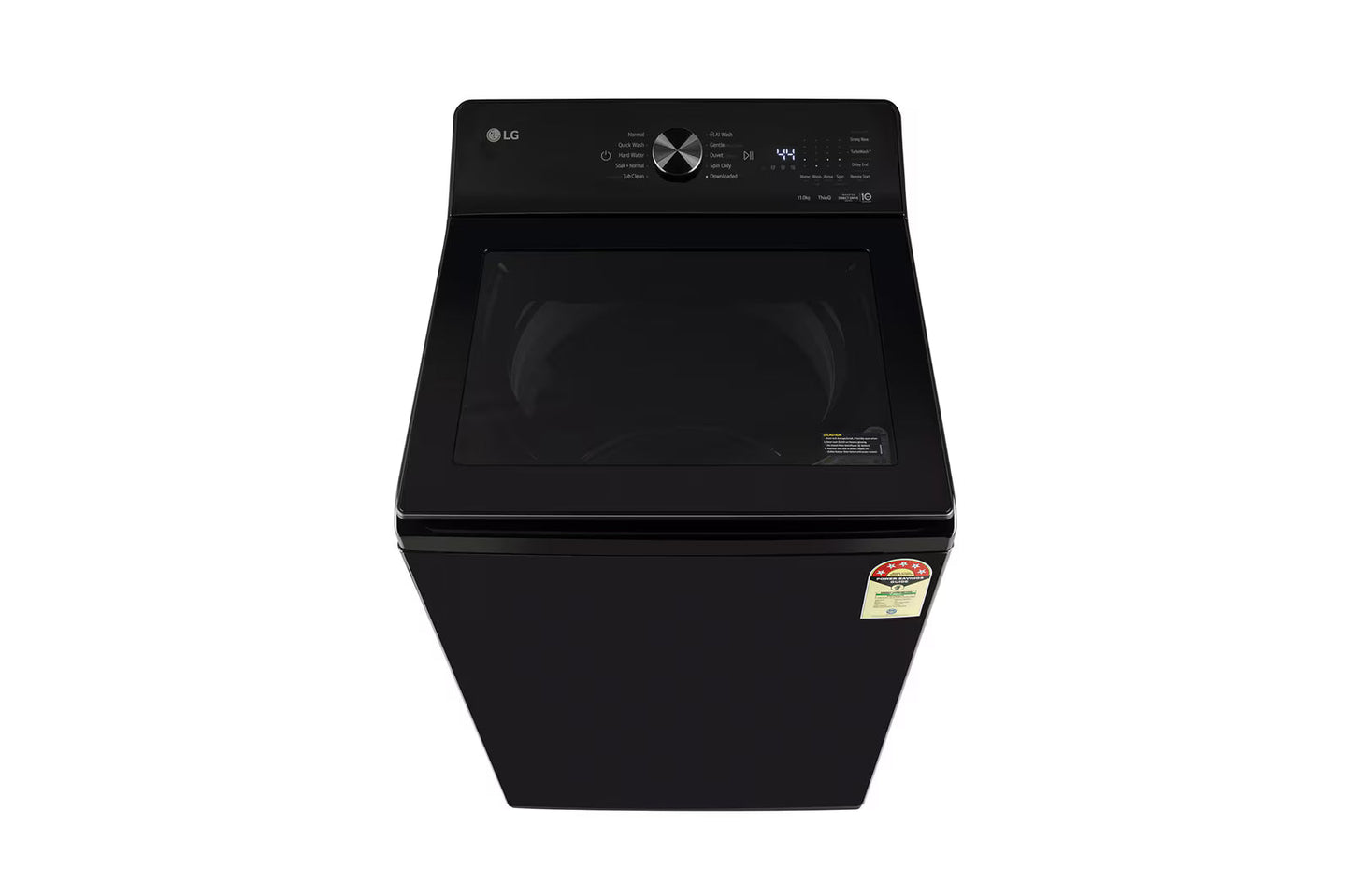 LG TX311NWO 11Kg Top Load Washing Machine, AI Direct Drive™, 6 Motion DD, Onyx Black, 5 Star.