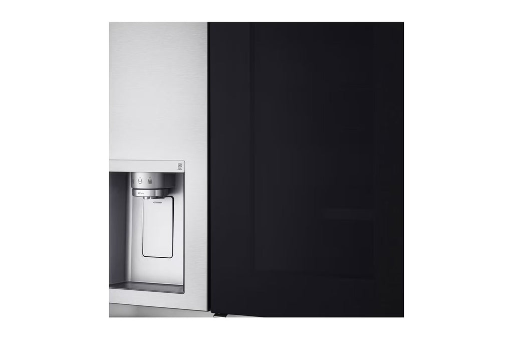 LG GL-X257ABS3 630L Side-by-Side Refrigerator, InstaView, Noble Steel, 3 Star