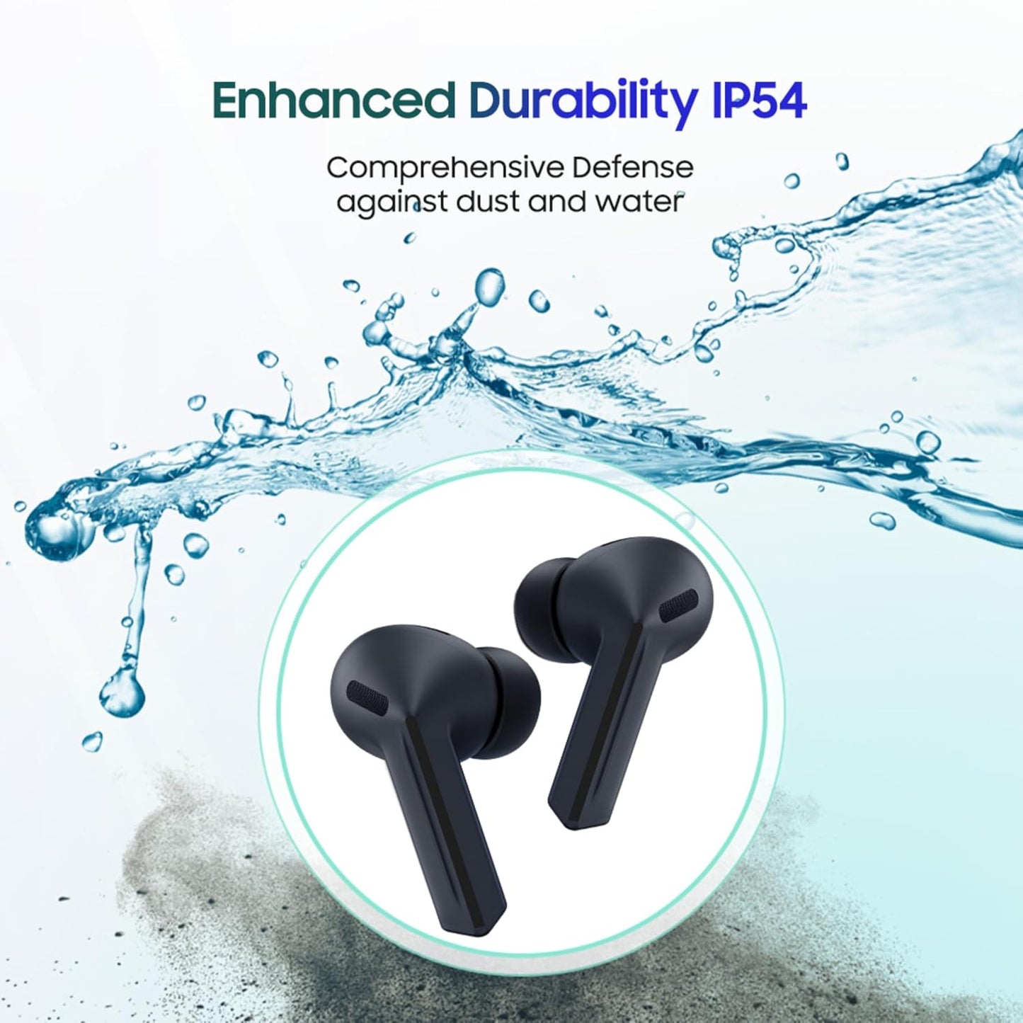 Samsung Galaxy Buds3 FE (Black) with Galaxy AI | ANC | 360-Audio | IP54 | 11mm Dynamic Driver